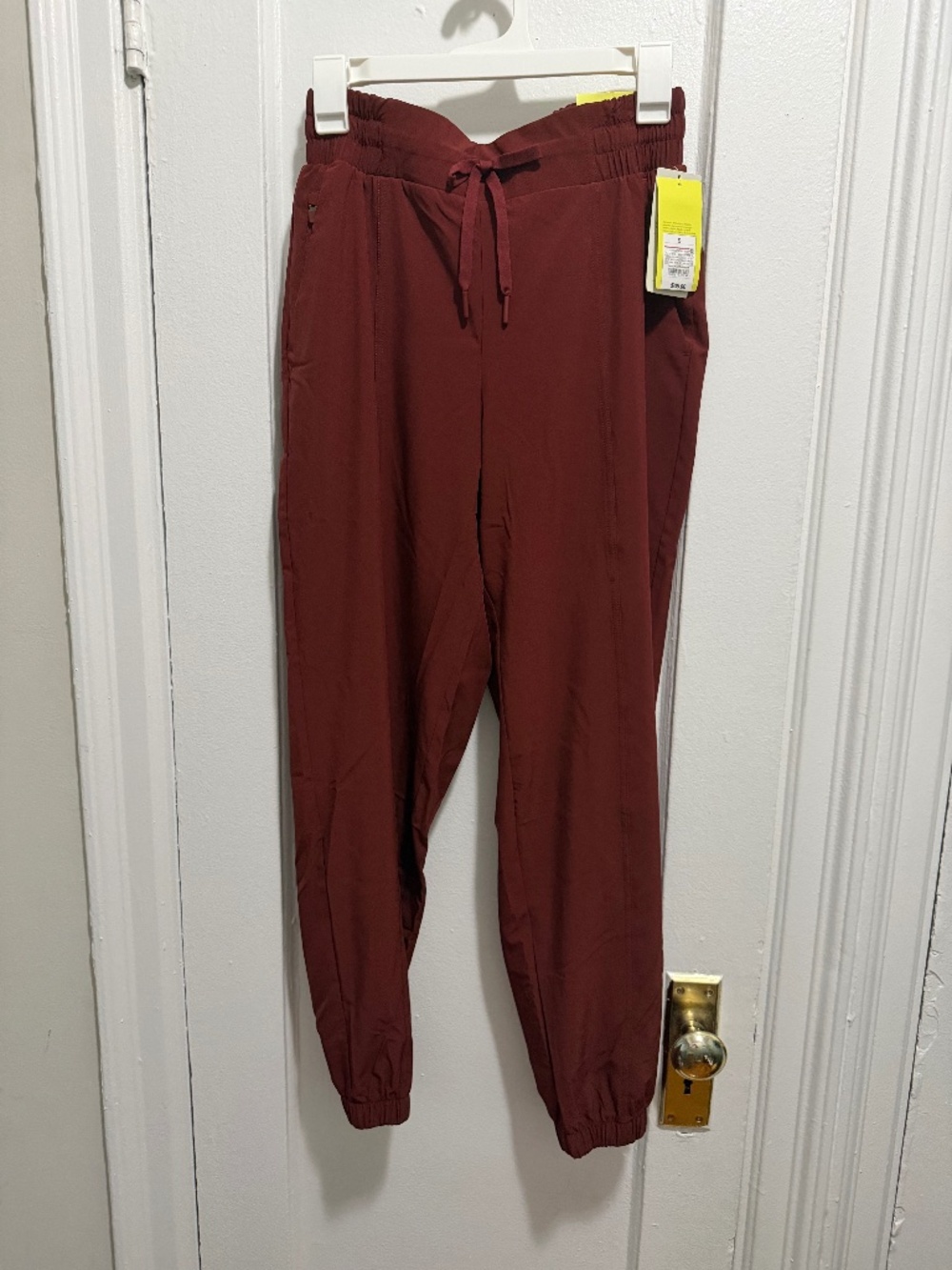all in motion Burgundy Track Joggers